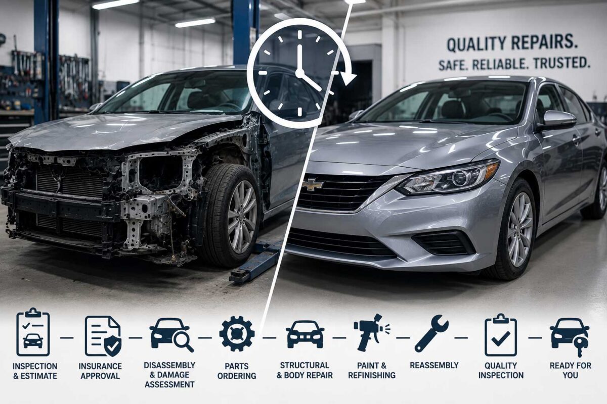 how long does a collision repair take