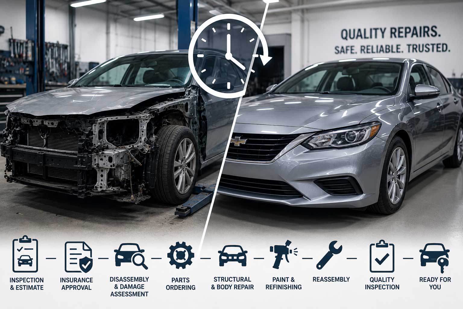 how long does a collision repair take