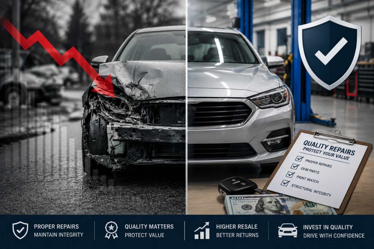 Car diminished value after an accident